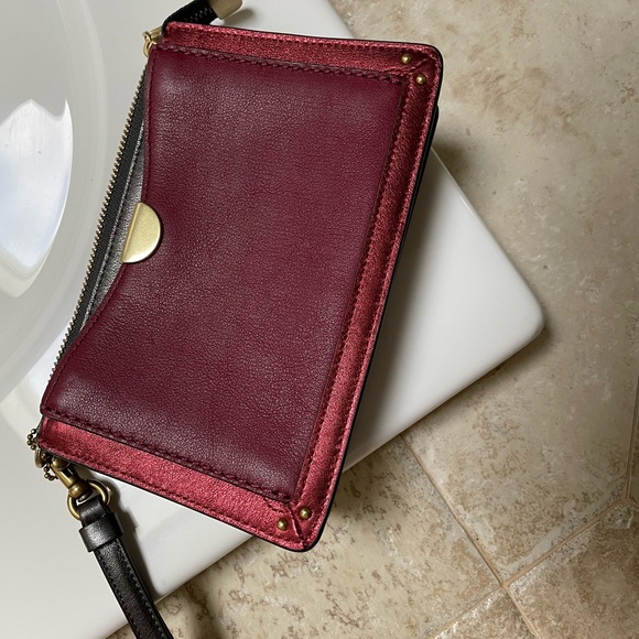 Coach colorblock large wristlet - Picture 7 of 9